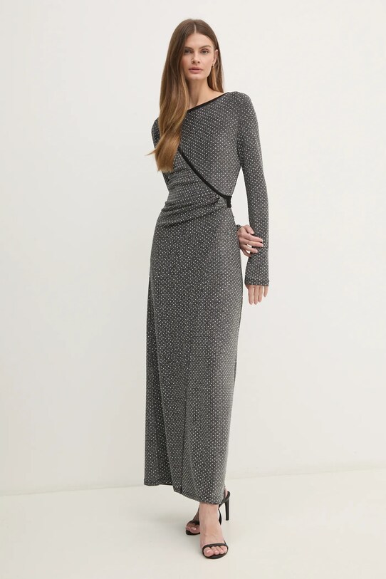 Сукня DIANE VON FURSTENBERG довгий сірий DVFDW4S011