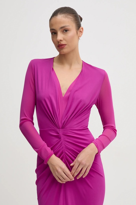 DIANE VON FURSTENBERG sukienka różowy DVFDL4S007