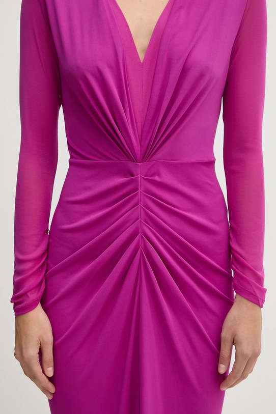 DIANE VON FURSTENBERG sukienka DVFDL4S007 różowy