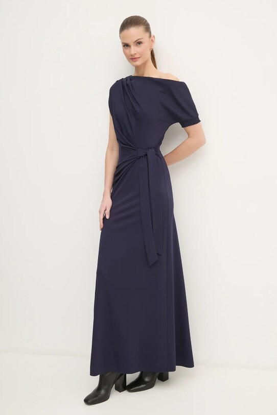 Сукня DIANE VON FURSTENBERG короткий темно-синій DVFDS4S009