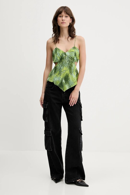 IRO top WM16SILLA verde SS25