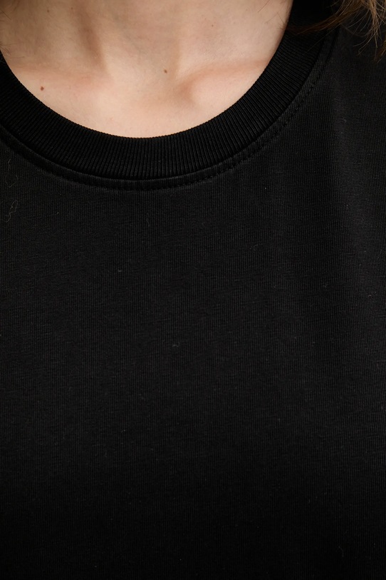 IRO sukienka bawełniana WF33LITONYA czarny