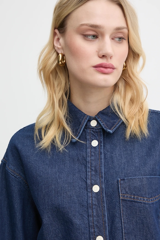 Marc O'Polo rochie din denim bleumarin 5000006121