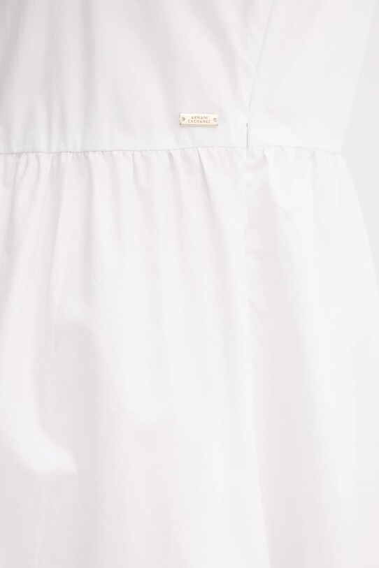 Бавовняна сукня Armani Exchange XW000477.AF12812 білий
