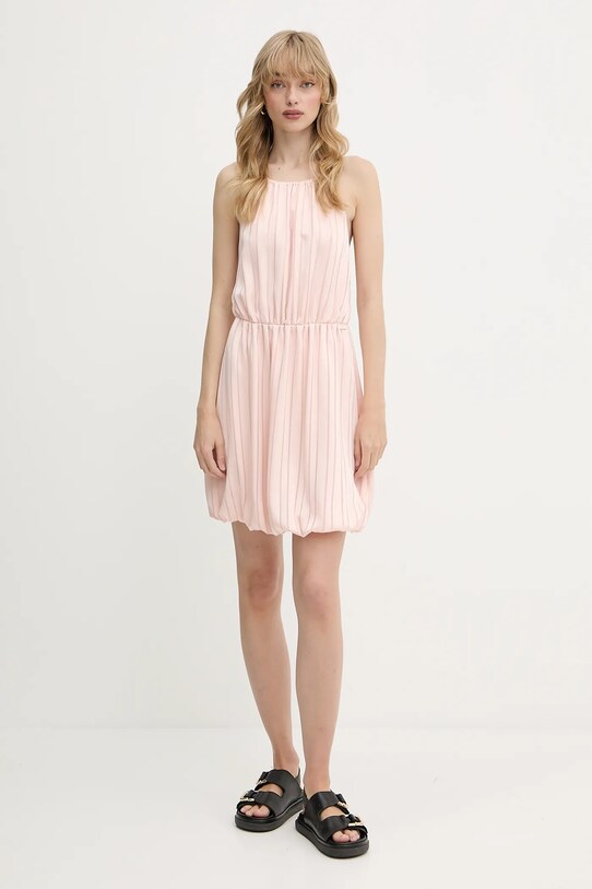 Armani Exchange rochie XW000194.AF12744 bej SS25