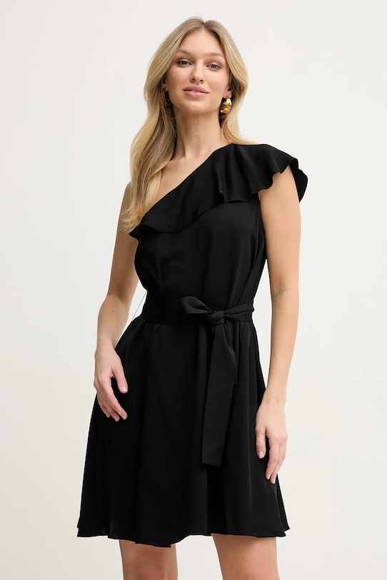 Armani Exchange rochie mini negru XW000442.AF12742