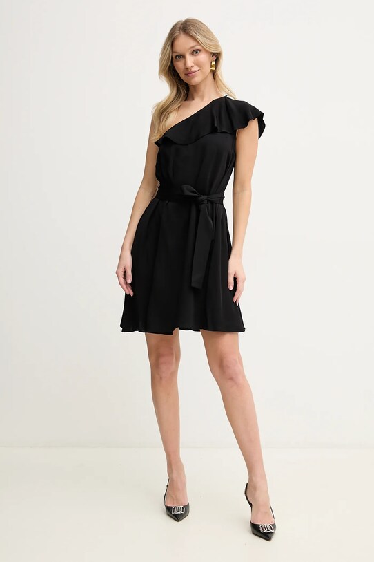 Armani Exchange sukienka XW000442.AF12742 czarny SS25