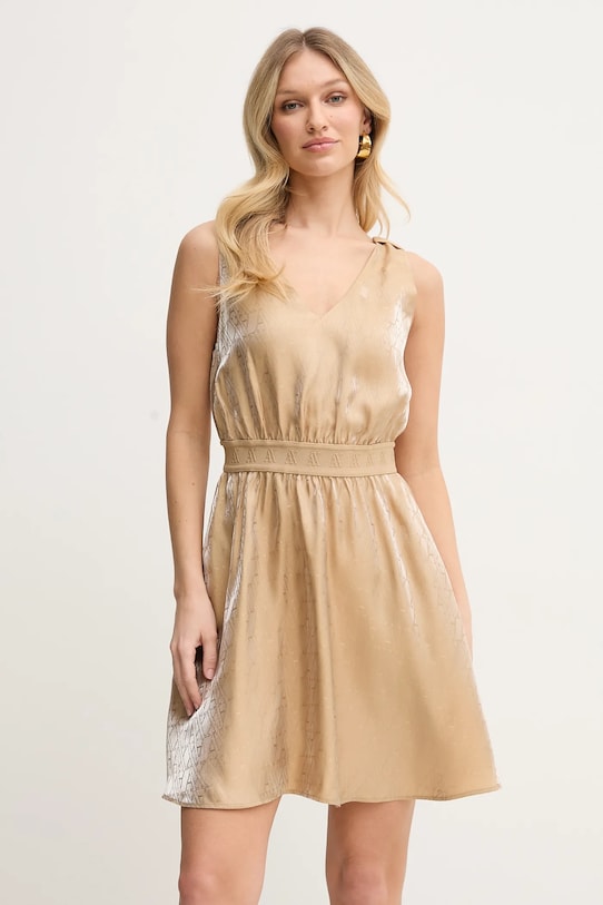 Šaty Armani Exchange mini zelená XW000177.AF12055