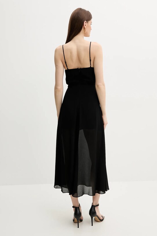 Armani Exchange sukienka XW000199.AF12741 czarny SS25