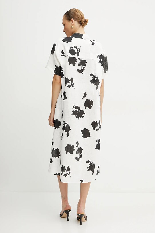 Oblečenie Ľanové šaty Liviana Conti L5SL53 béžová