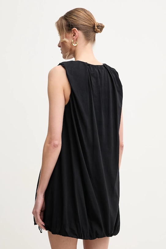 Îmbrăcăminte Liviana Conti rochie din bumbac L5SH68 negru