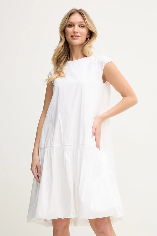 Liviana Conti rochie L5SK73 alb ZS25