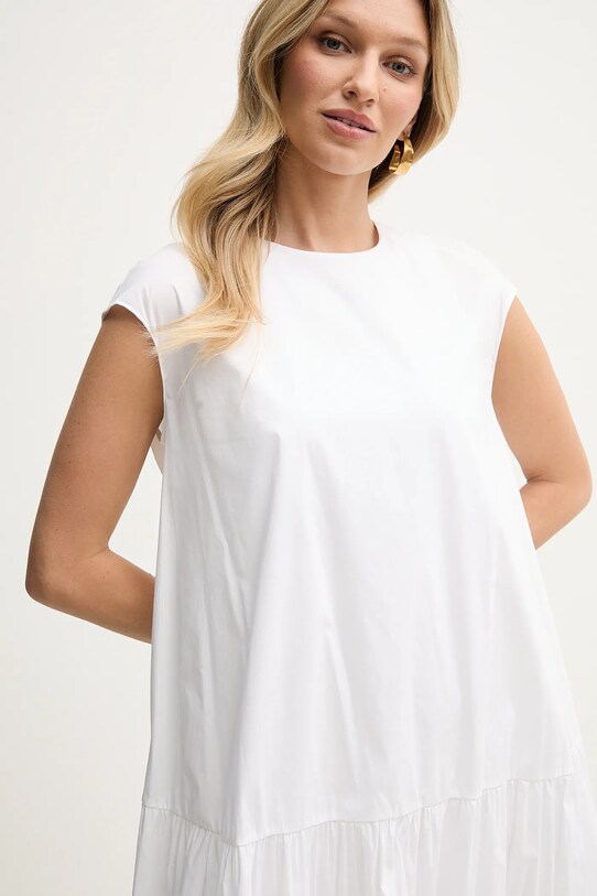 Liviana Conti rochie alb L5SK73