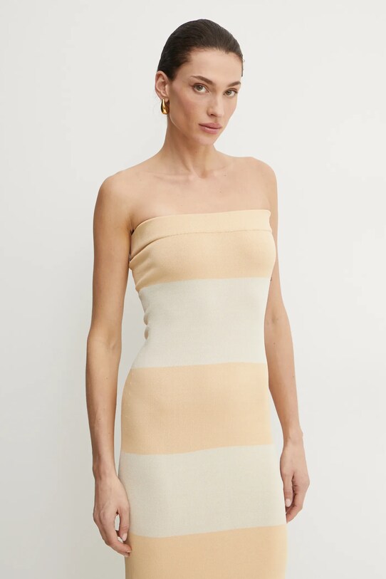 Liviana Conti rochie F5SA37 galben