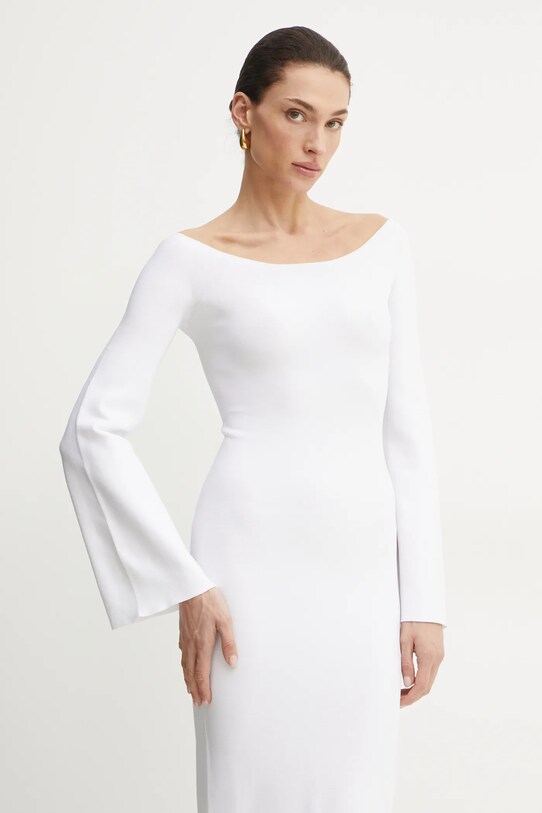 Liviana Conti rochie alb F5SG37