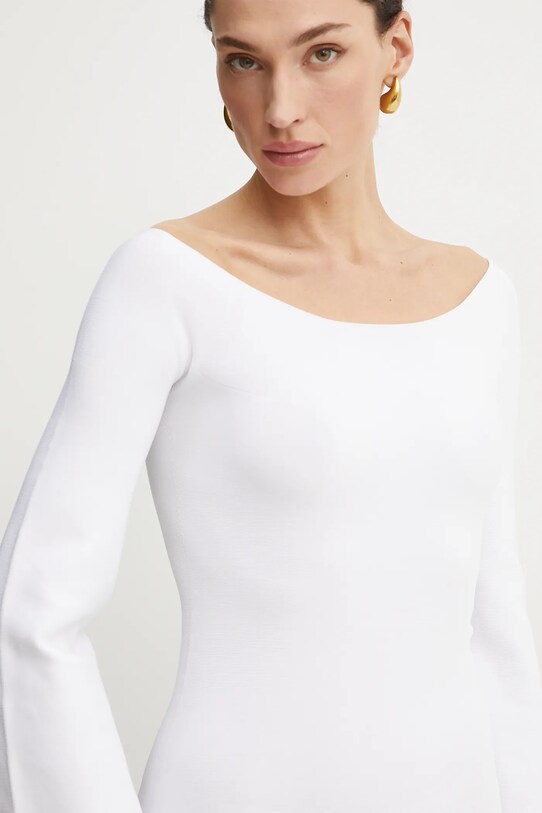 Liviana Conti rochie F5SG37 alb