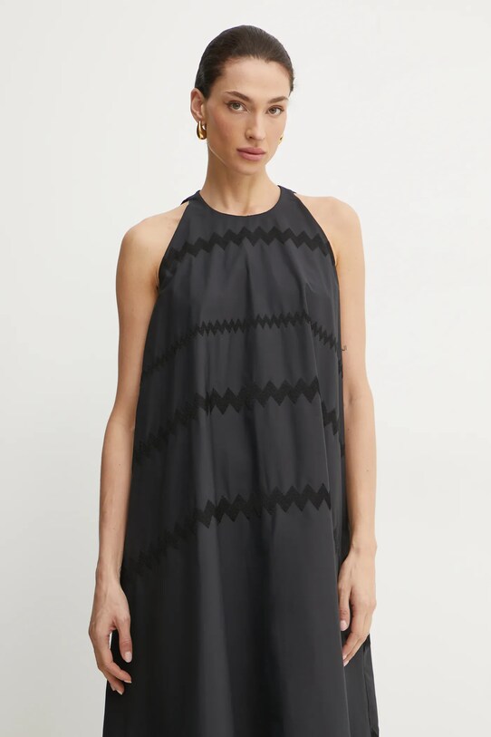 Liviana Conti rochie negru F5SK96