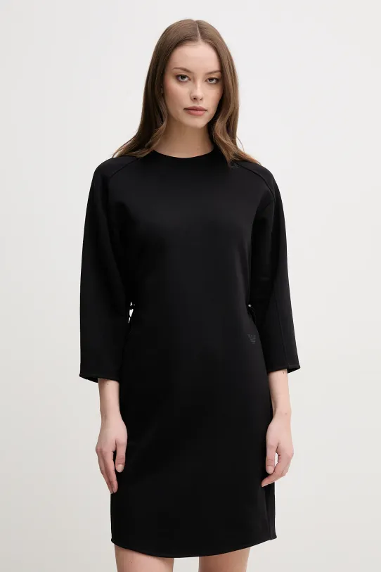 Emporio Armani rochie mini negru EW000481.AF10002