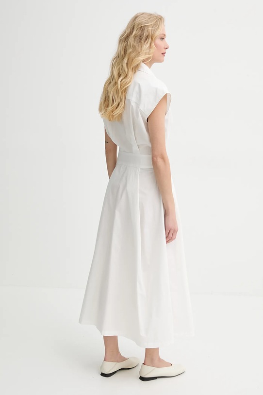 Îmbrăcăminte A.P.C. rochie din bumbac robe athena COEVD.F35149 alb
