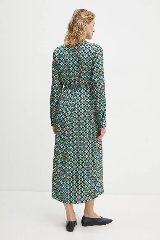 Marc O'Polo sukienka 500120821033 zielony SS25