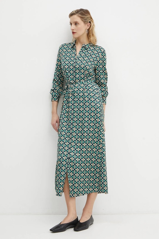 Odzież Marc O'Polo sukienka 500120821033 zielony