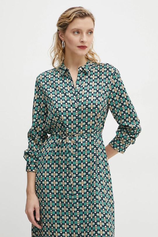 Marc O'Polo sukienka zielony 500120821033