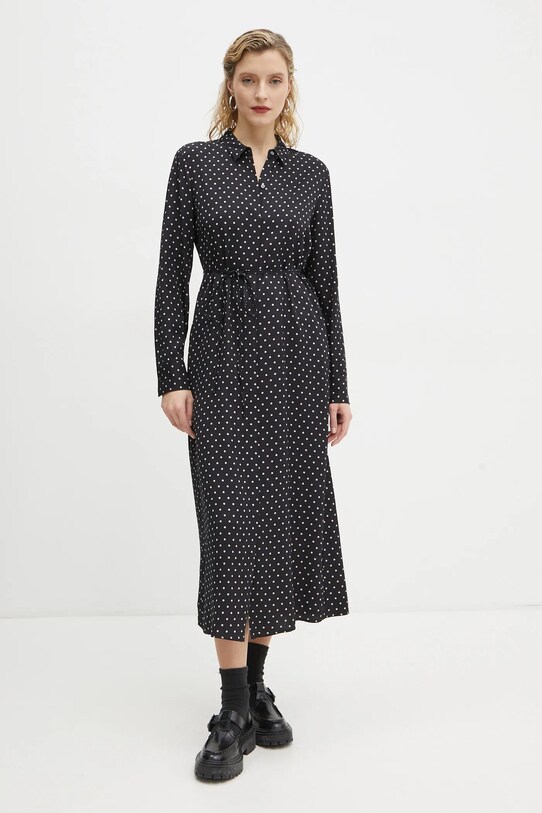 Marc O'Polo rochie cu guler negru 500120821033