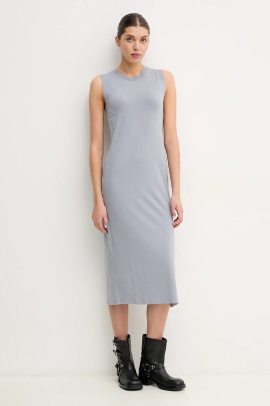 Marc O'Polo rochie midi albastru 503308759031