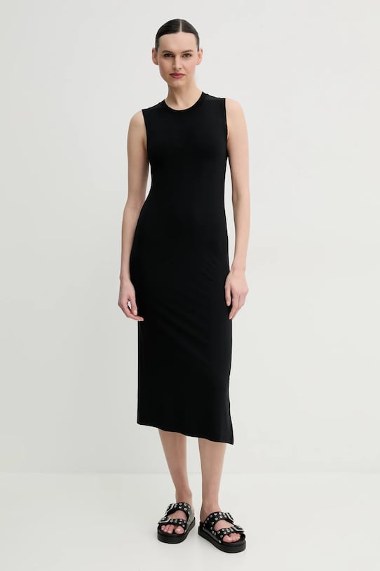 Marc O'Polo rochie midi negru 503308759031