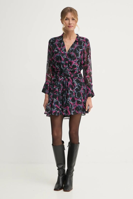 Obleka Pepe Jeans ADA PL953630 črna SS25