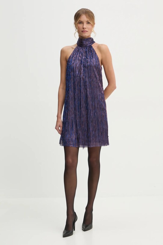 Pepe Jeans sukienka AMADEA PL953634 niebieski SS25
