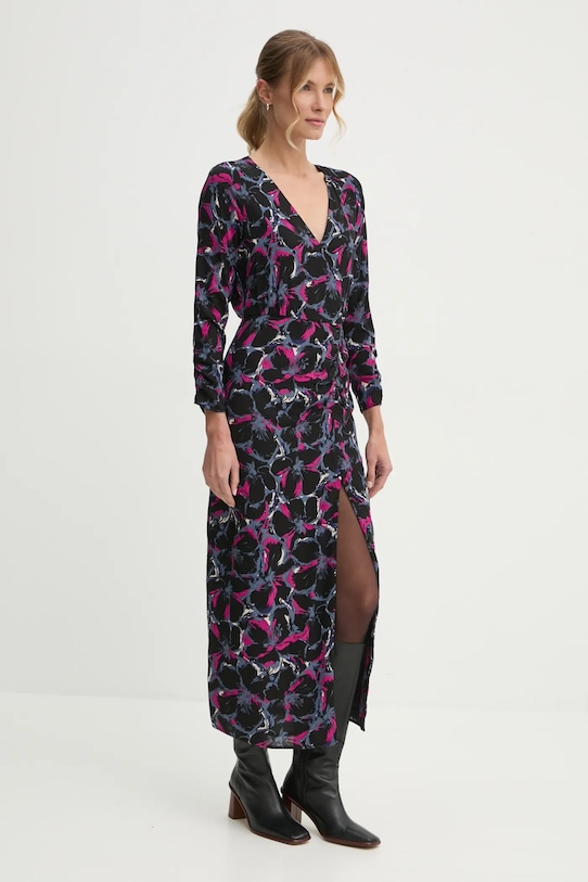 Obleka Pepe Jeans AUBREY PL953640 črna SS25