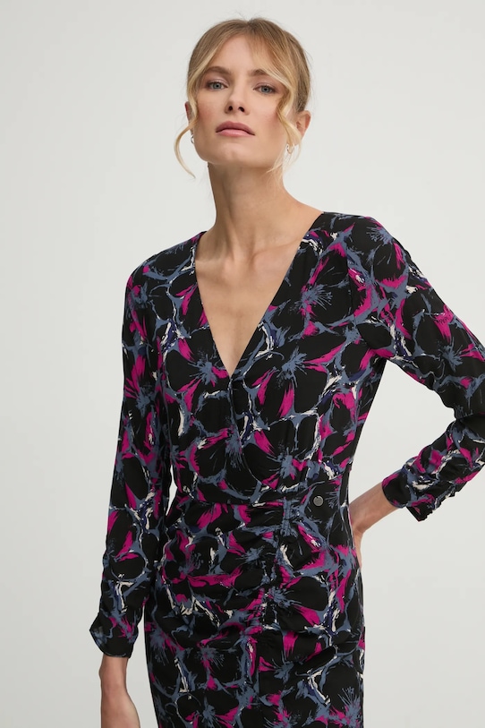 Obleka Pepe Jeans AUBREY črna PL953640