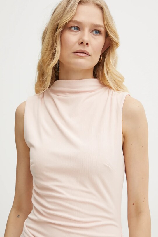 Платье Guess розовый W5RK24.KAQL2
