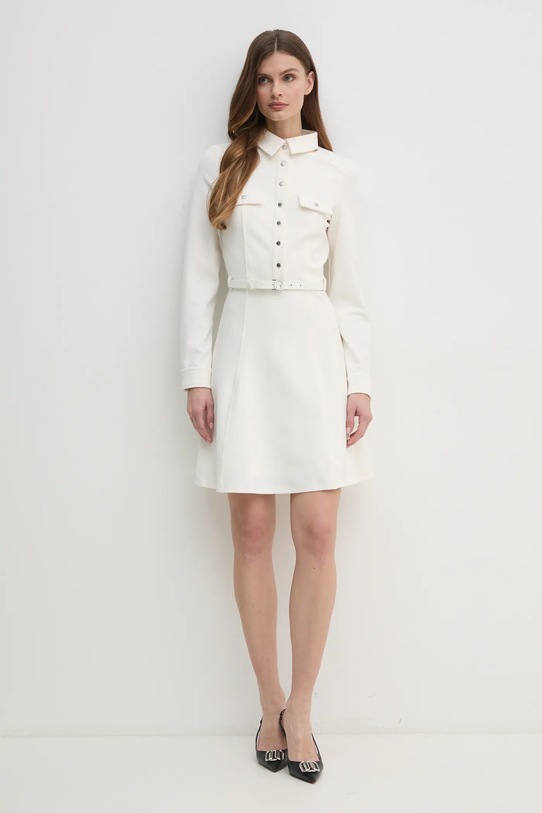 Šaty Guess ZAMA W5RK93.KCBO2 béžová SS25