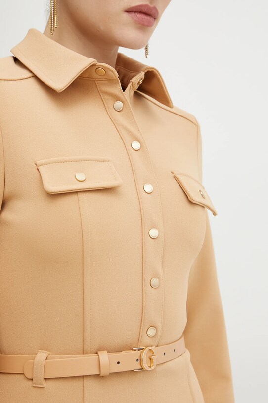 Платье Guess ZAMA W5RK93.KCBO2 бежевый