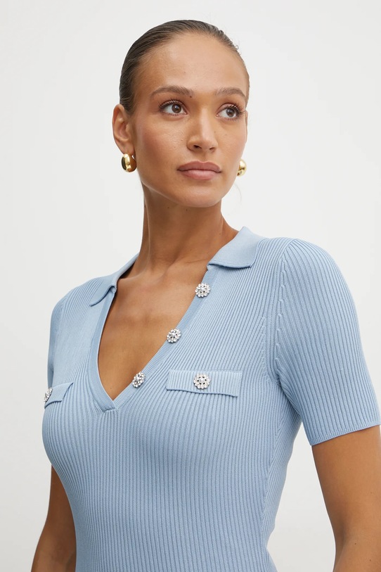 Haljina Guess PAULA plava W5RK18.Z2U00