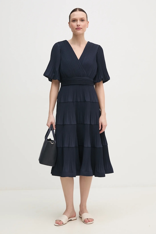 Joseph Ribkoff rochie midi bleumarin 251905