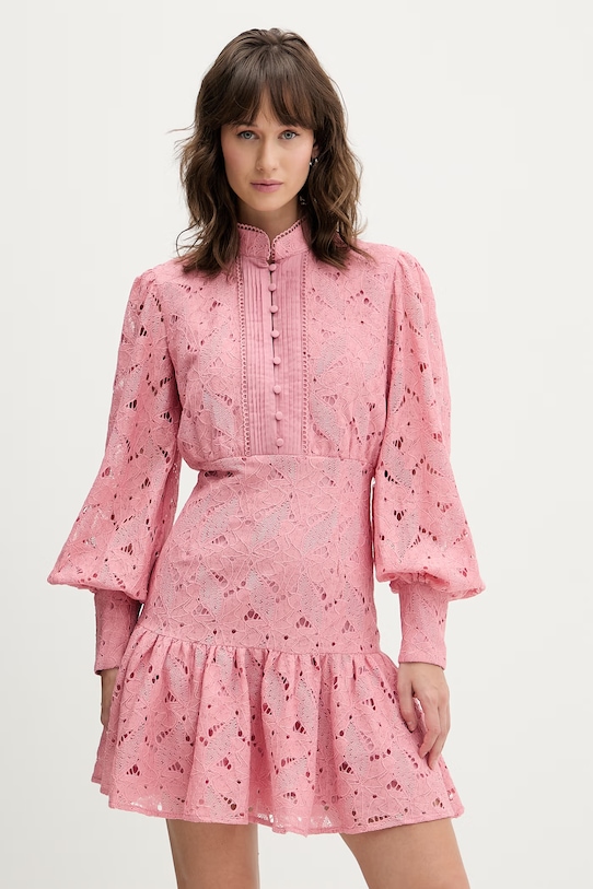 Сукня Bardot casual рожевий 58421DB