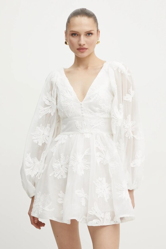 Сукня Bardot mini бежевий 58475DB5