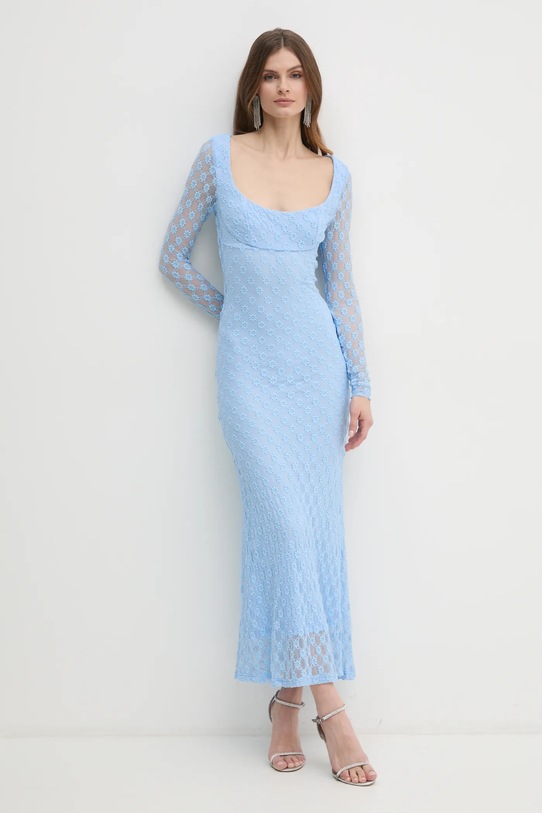 Šaty Bardot 58682DB modrá SS25