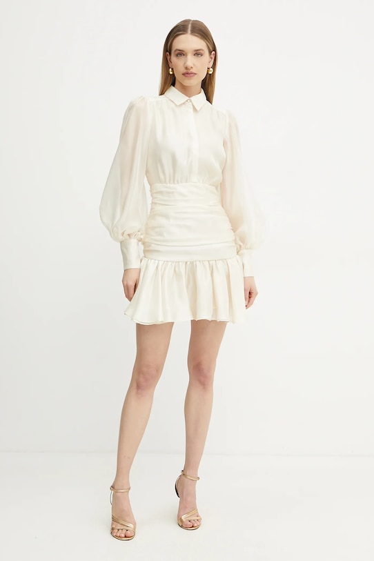 Сукня Bardot 59720DB бежевий SS25