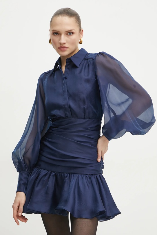 Φόρεμα Bardot 59720DB σκούρο μπλε SS25