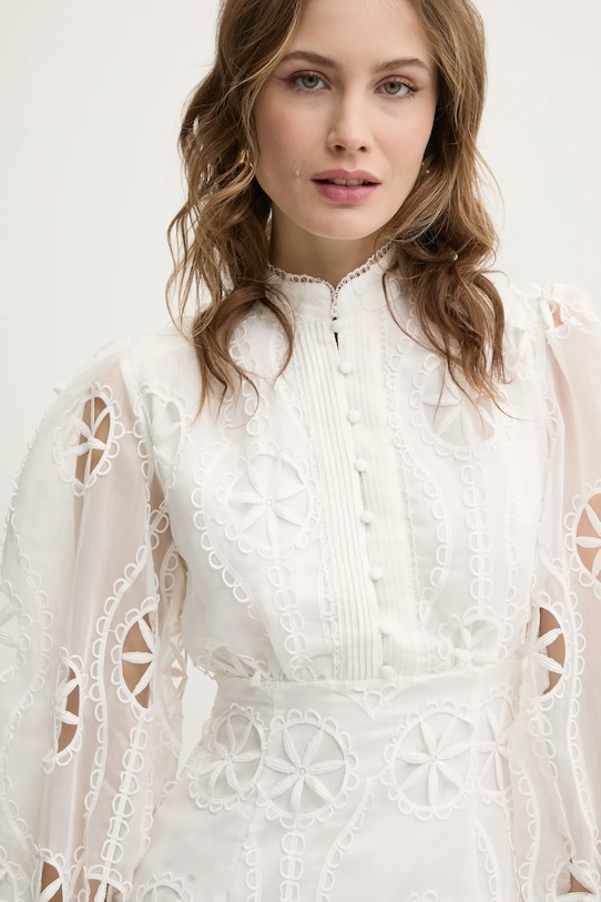 Bardot sukienka beżowy 59586DB3