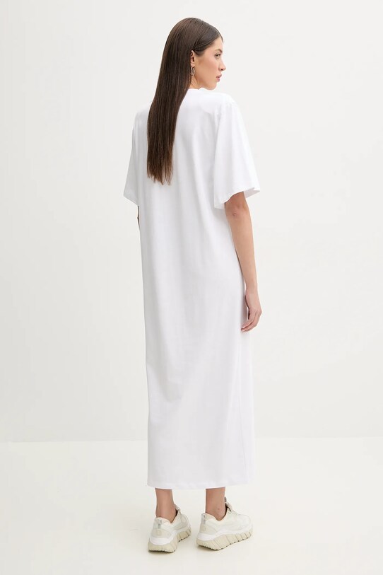 Clothing Fiorucci cotton dress Lollipop Mouth Print Maxi T-Dress W02SPDTS108CJ01WH03 white