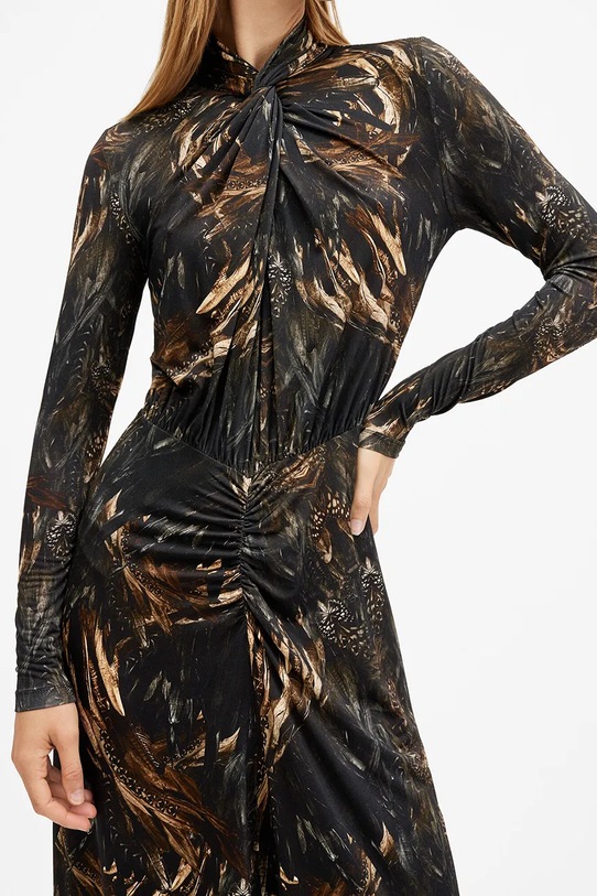 AllSaints sukienka MINA W159DB czarny SS25