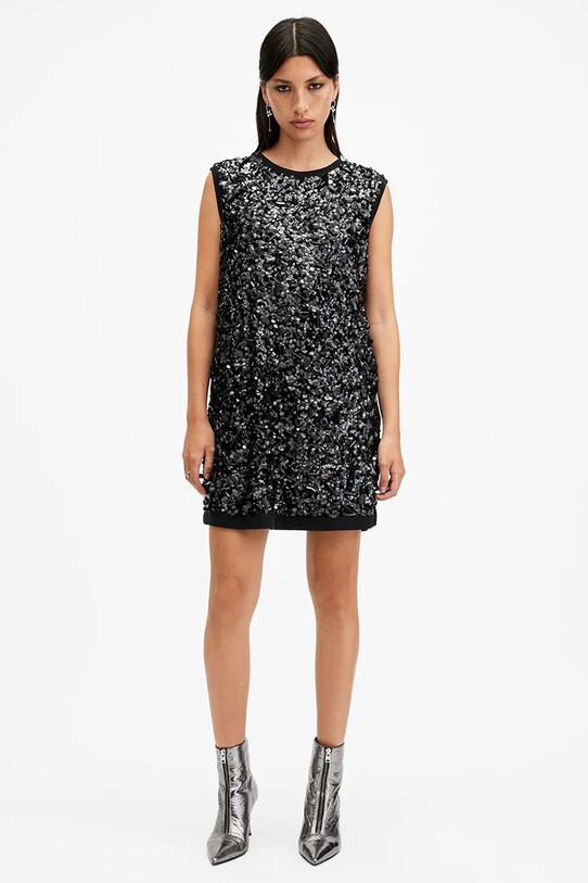 Сукня AllSaints ILIA mini чорний W178DB