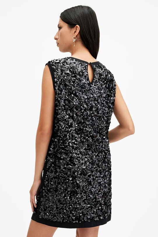Сукня AllSaints ILIA чорний W178DB
