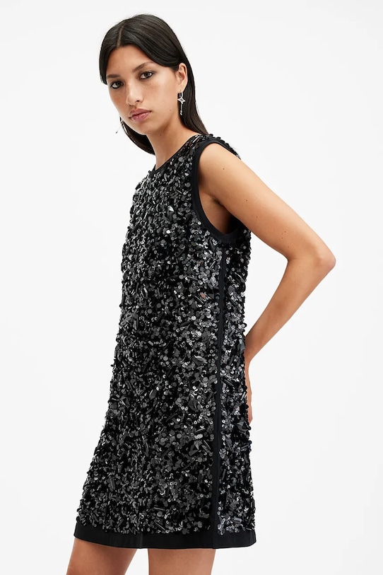 Сукня AllSaints ILIA W178DB чорний