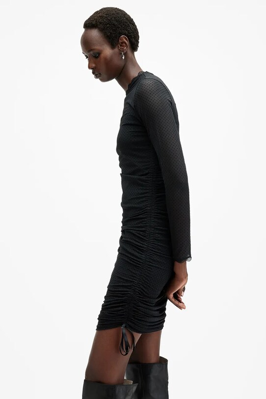 Šaty AllSaints ADARA čierna W241DB